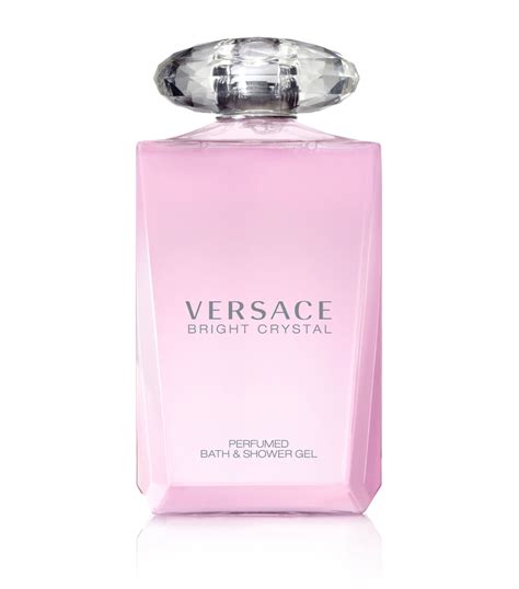 versace bright crystal bath and shower gel|Versace eros invigorating shower gel.